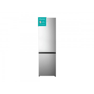 Hisense RB440N4BCE Ψυγειοκαταψύκτης Total NoFrost Υ200.4xΠ59.5xΒ59εκ. Inox